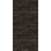 Плита ДЕКОР №1010 (1200х600х9) Черный камень Вертикаль
