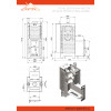 Печь для бани ASTON 24 INOX (310М) Long АКВА