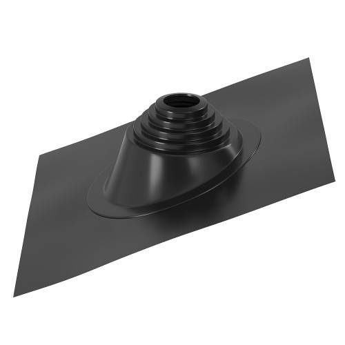 Кровельный проходник для дымохода ASTON № 3 (600х600мм) угл,  силикон