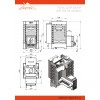Печь для бани ASTON 16 АКВА  диаметр дымохода: 115 мм