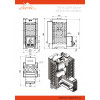 Печь для бани ASTON 20 АКВА  диаметр дымохода: 115 мм