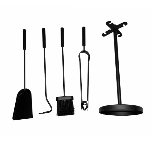 Набор каминный EVEREST К191-B черный (22*48см)