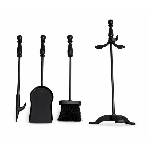 Набор каминный EVEREST K57-B черный (19*19*47см)