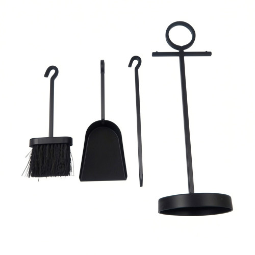 Набор каминный EVEREST К189-B черный (15*47см)