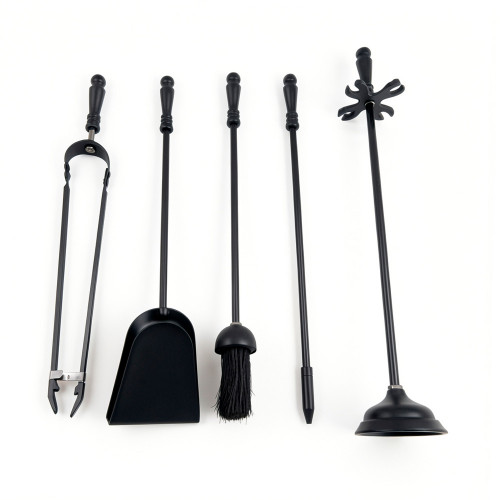 Набор каминный EVEREST K71-B черный (10*53см)