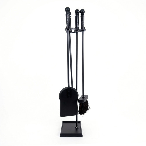 Набор каминный EVEREST K9B-A черный (15*12*68см)