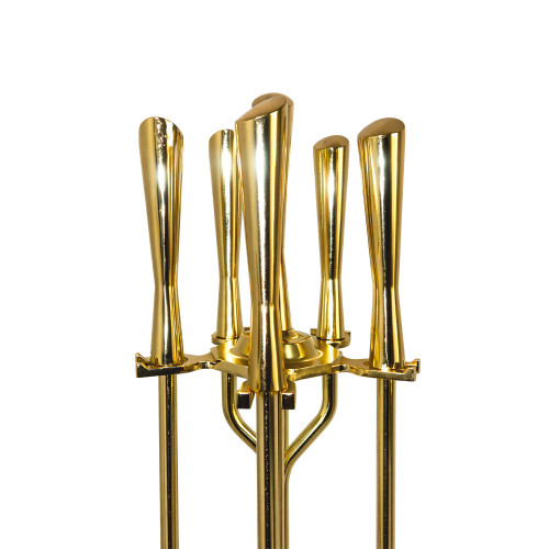 Набор каминный EVEREST K3-P латунь (24*24*83см)