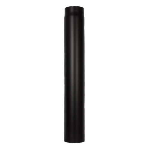 Труба LAVA (конструкционная сталь 2мм, черный) 250 мм, диаметр дымохода: 150 мм