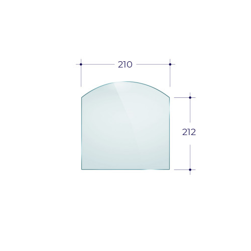 Стекло Везувий SV-05 (0,210х0,212) Арка