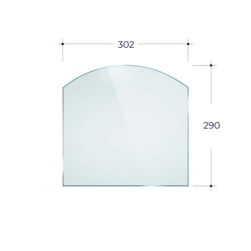 Стекло Везувий  290 (0,290*0,302)