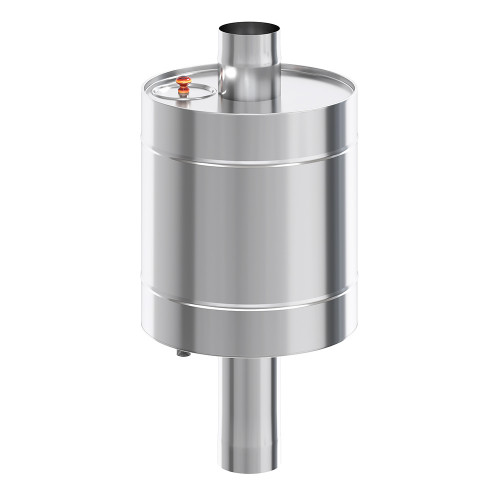 Бак на трубе 50л Ø115 (Круглый) (AISI 439) L-800 (МП)