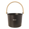 Ведро EVEREST 5л, алюминий BLACK (TG-44)