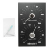 Термогигрометр EVEREST Line, алюминий BLACK (TG-23)