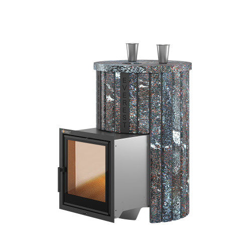 Печь для бани Эверест Steam Master 30 НЕРЖ. (227М) Ламель Амфиболит, S-20