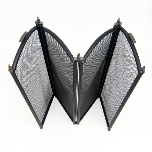 Экран каминный EVEREST FS201-B-B черный (61*96см)