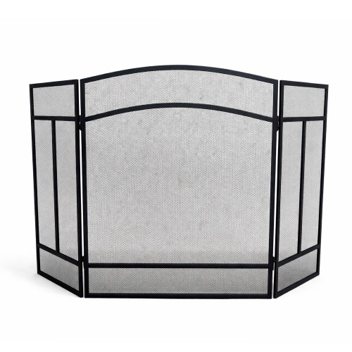 Экран каминный EVEREST FS135-B черный (71*122см)