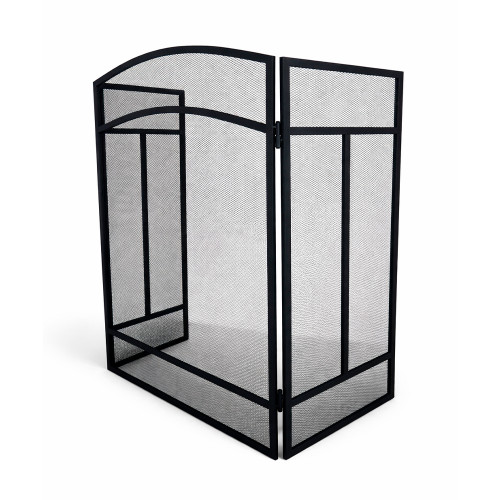 Экран каминный EVEREST FS135-B черный (71*122см)