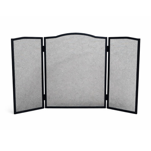 Экран каминный EVEREST FS3-B черный (61*96см)