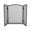 Экран каминный EVEREST FS3-B черный (61*96см)