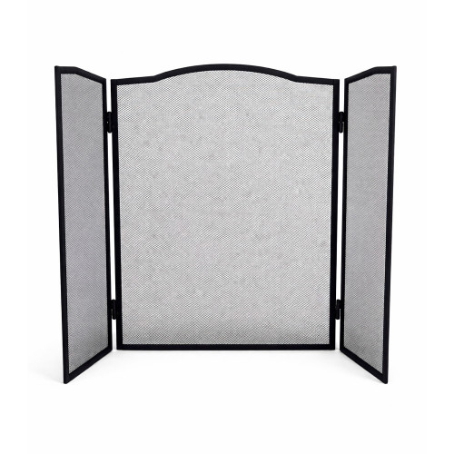 Экран каминный EVEREST FS3-B черный (61*96см)