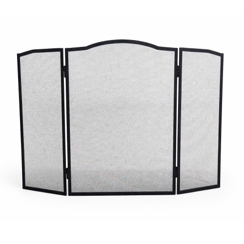 Экран каминный EVEREST FS3-B черный (61*96см)