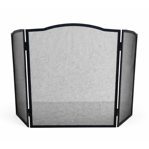 Экран каминный EVEREST FS3-B черный (61*96см)