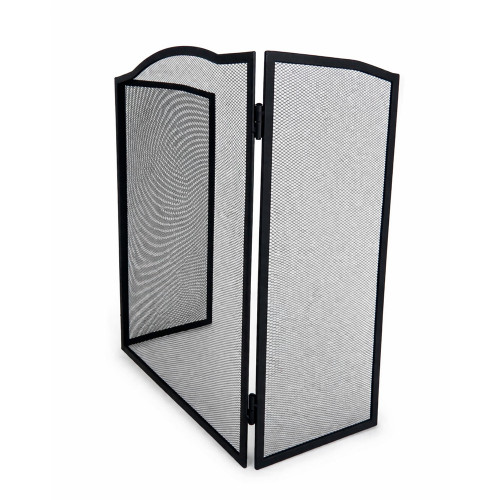 Экран каминный EVEREST FS3-B черный (61*96см)