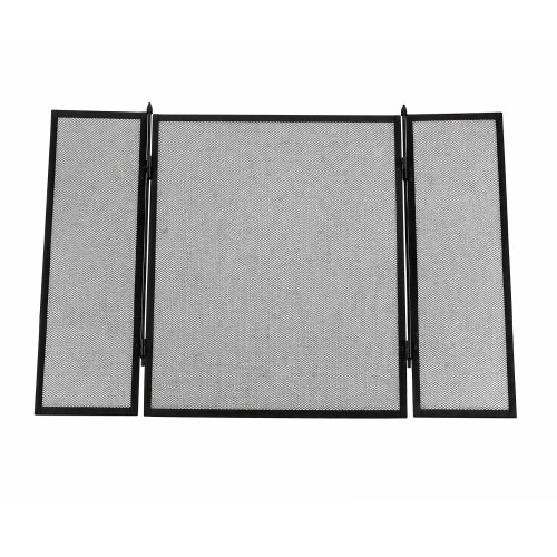 Экран каминный EVEREST FS145-B черный (53*81см)