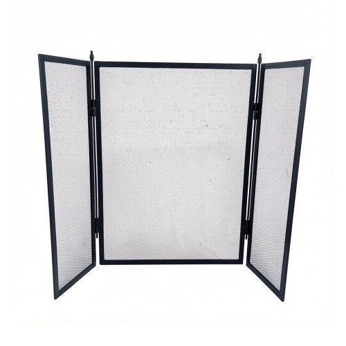 Экран каминный EVEREST FS145-B черный (53*81см)