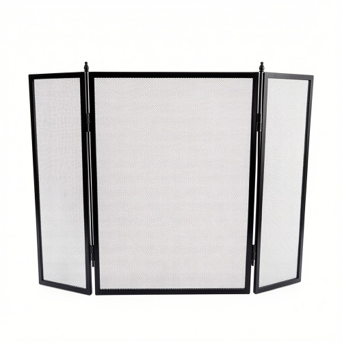 Экран каминный EVEREST FS145-B черный (53*81см)