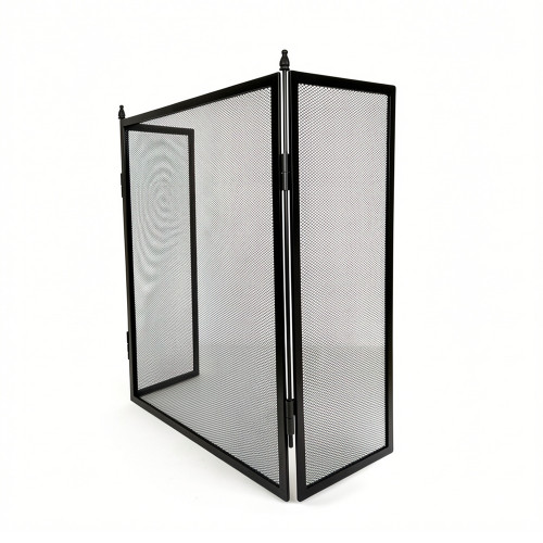 Экран каминный EVEREST FS145-B черный (53*81см)