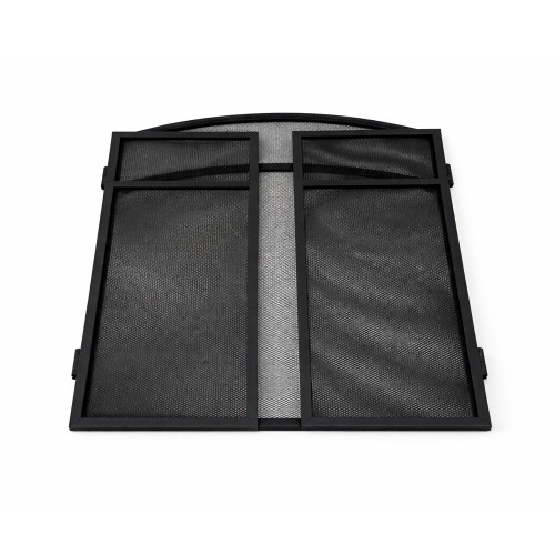 Экран каминный EVEREST FS96-B черный (61*96см)