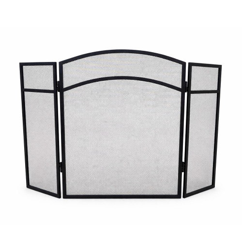 Экран каминный EVEREST FS96-B черный (61*96см)