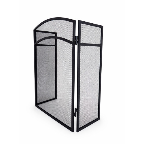 Экран каминный EVEREST FS96-B черный (61*96см)