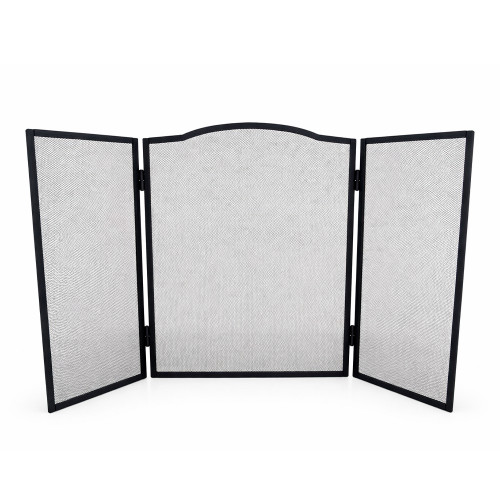 Экран каминный EVEREST FS115-B черный (61*96см)