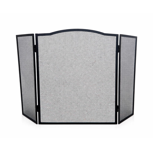 Экран каминный EVEREST FS115-B черный (61*96см)