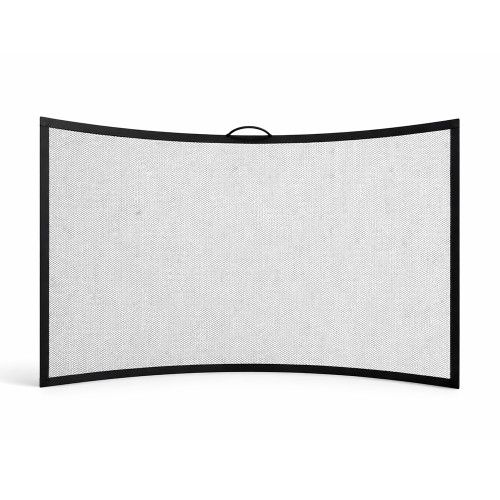 Экран каминный EVEREST FS77-B черный (61*102см)