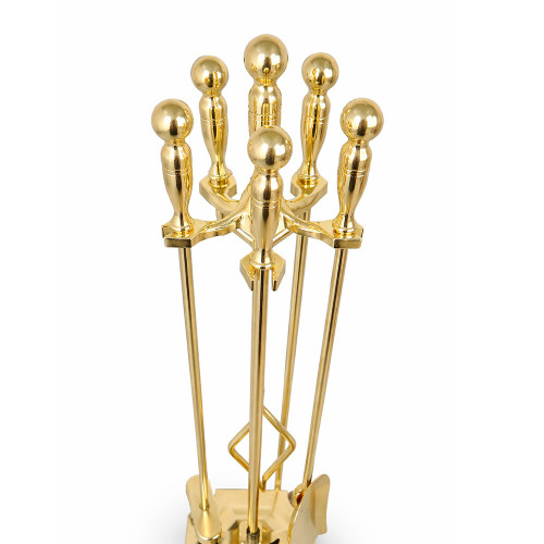 Набор каминный EVEREST K1-P латунь (19*19*81см)