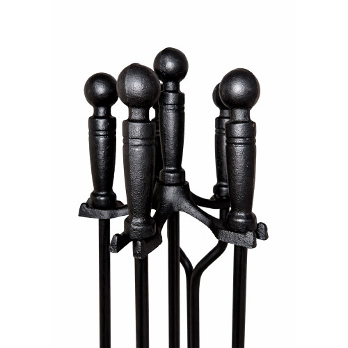 Набор каминный EVEREST K1-B черный (19*19*81см)