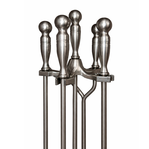 Набор каминный EVEREST K1-S никель (19*19*81см)