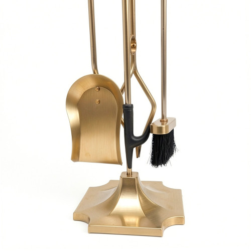 Набор каминный EVEREST K1-А  античная латунь (19*19*81см)