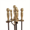 Набор каминный EVEREST K1-А  античная латунь (19*19*81см)