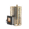 Печь для бани Эверест Steam Master GALAXY 24 INOX (210М) GOLD диаметр дымохода: 115 мм