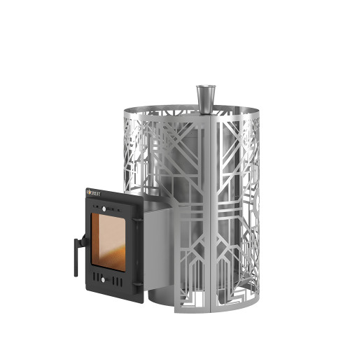 Печь для бани Эверест Steam Master GALAXY 18 INOX (210М) диаметр дымохода: 115 мм