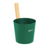 Шайка EVEREST 5л, алюминий GREEN (TG-49)