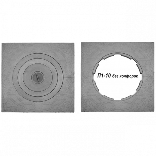 Плита 1-конфорочная П1-10 (Р) 700х700мм