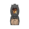 Печь-камин Везувий BX-09М Антрацит