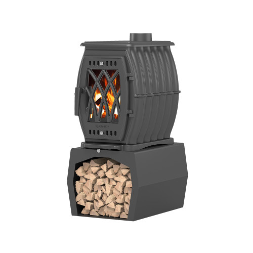Печь-камин Везувий BX-09М Антрацит
