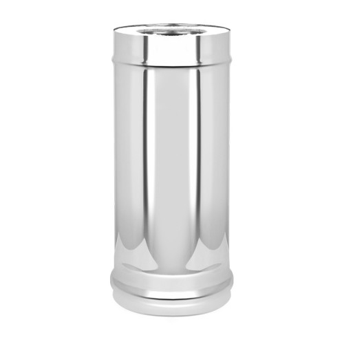 Сэндвич-труба (AISI 430 1,0мм/0,5мм, KERALUX) L-0,25м