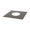 Лист к ППУ BLACK (AISI 430/0,5мм) д.205 (700х700мм) диаметр дымохода: 205 мм